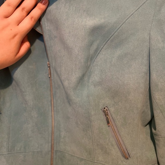 70s Vintage Blue Women’s Jacket - Picture 6 of 9